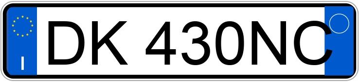 Numer rejestracyjny DK430NC posiada AUDI A4 3a serie Numer rejestracyjny DK430NC posiada AUDI A4 3a serie