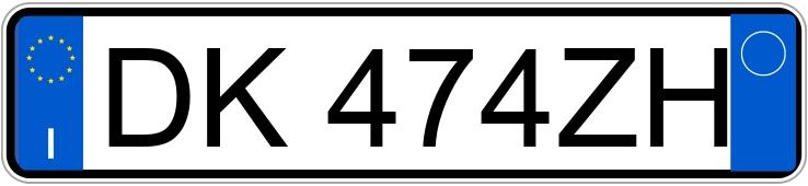 Numer rejestracyjny DK474ZH posiada SMART fortwo 2a serie