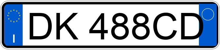 Numer rejestracyjny DK488CD posiada FORD C-Max 1a serie