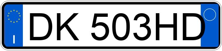 Numer rejestracyjny DK503HD posiada VOLKSWAGEN Polo 4a serie