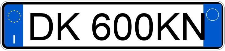 Numer rejestracyjny DK600KN posiada FIAT Panda 2a serie Numer rejestracyjny DK600KN posiada FIAT Panda 2a serie