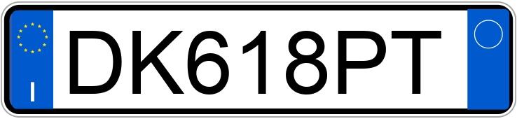 Numer rejestracyjny DK618PT posiada FORD S-Max