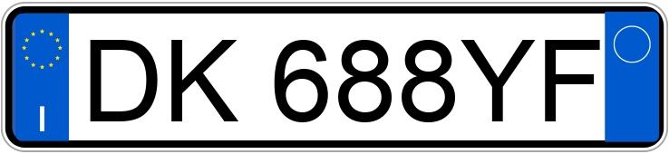 Numer rejestracyjny DK688YF posiada SUZUKI Swift Numer rejestracyjny DK688YF posiada SUZUKI Swift