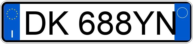 Numer rejestracyjny DK688YN posiada OPEL Corsa 4a serie Numer rejestracyjny DK688YN posiada OPEL Corsa 4a serie