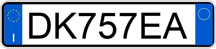 Numer rejestracyjny DK757EA posiada FORD Fiesta 5a serie Numer rejestracyjny DK757EA posiada FORD Fiesta 5a serie