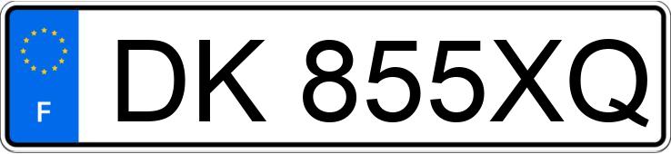 Numer rejestracyjny DK855XQ posiada BMW X1