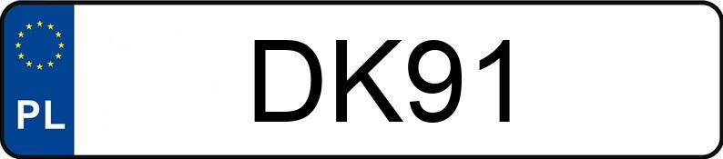 Numer rejestracyjny DK 91 posiada PORSCHE CAYENNE - DK91 Numer rejestracyjny DK 91 posiada PORSCHE CAYENNE - DK91