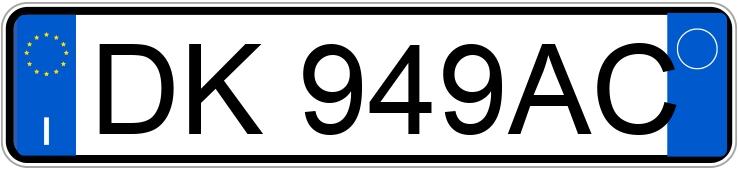 Numer rejestracyjny DK949AC posiada FORD Focus 2-Focus C-Max Focus+ 1.6 TDCi (90CV) SW (66 kw)