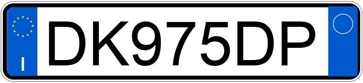 Numer rejestracyjny DK975DP posiada LANCIA Ypsilon 2a serie