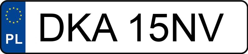 Numer rejestracyjny DKA 15NV posiada VOLKSWAGEN PASSAT - DKA15NV