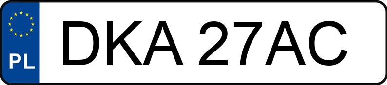 Numer rejestracyjny DKA27AC posiada BMW 530 Touring Diesel Kat. MR`95 E39 530 Touring Diesel Kat. MR`95 E39