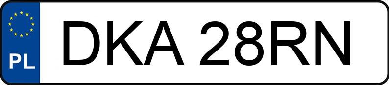 Numer rejestracyjny DKA 28RN posiada AUDI A4 Avant 1.9 TDi Kat. MR`99 B5 Aut. - DKA28RN