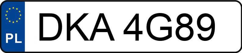 Numer rejestracyjny DKA 4G89 posiada BMW 520 D - DKA4G89