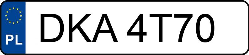 Numer rejestracyjny DKA 4T70 posiada RENAULT Trafic 2.0 Blue dCi MR`21 E6 3.1t L1H2 Extra (1200) - DKA4T70