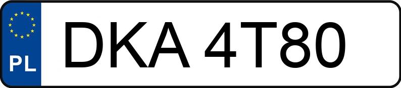 Registreringsnummeret DKA 4T80 har AUDI A3 Sportback 1.4 TFSI MR`09 E5 8P Ambition - DKA4T80 Registreringsnummeret DKA 4T80 har AUDI A3 Sportback 1.4 TFSI MR`09 E5 8P Ambition - DKA4T80