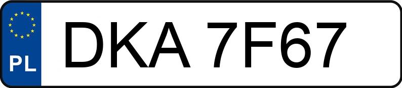 Numer rejestracyjny DKA 7F67 posiada BMW 330 Diesel Kat. MR`01 E3 E46 X - DKA7F67