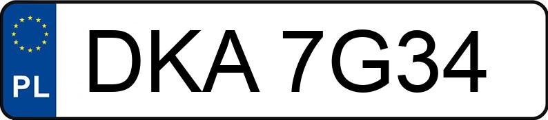 Numer rejestracyjny DKA 7G34 posiada MERCEDES-BENZ 313 Sprinter CDI E3 3.5t 313 Sprinter CDI E3 3.5t - DKA7G34