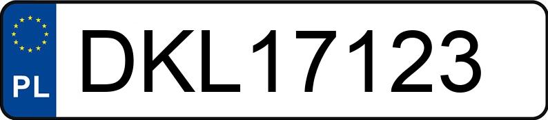 Numer rejestracyjny DKL 17123 posiada OPEL CORSA - DKL17123 Numer rejestracyjny DKL 17123 posiada OPEL CORSA - DKL17123