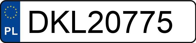 Numer rejestracyjny DKL 20775 posiada BMW 320 Diesel MR`04 E3 E90 320 Diesel MR`04 E3 E90 - DKL20775