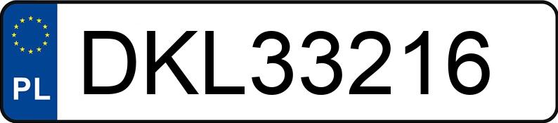 Numer rejestracyjny DKL 33216 posiada AUDI A3 - DKL33216