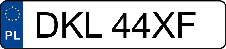 Numer rejestracyjny DKL 44XF posiada FORD MONDEO - DKL44XF Numer rejestracyjny DKL 44XF posiada FORD MONDEO - DKL44XF