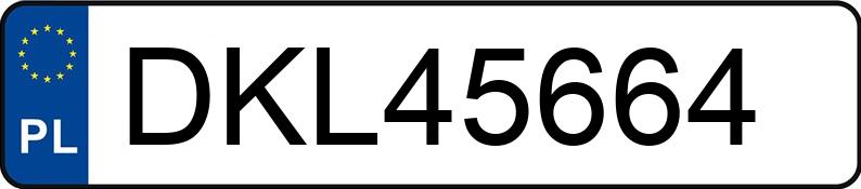 Numer rejestracyjny DKL 45664 posiada MAN TGX - DKL45664 Numer rejestracyjny DKL 45664 posiada MAN TGX - DKL45664