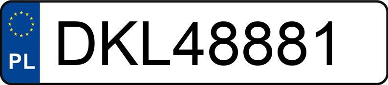 Numer rejestracyjny DKL 48881 posiada KIA CEE D - DKL48881