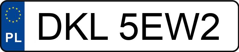 Numer rejestracyjny DKL 5EW2 posiada AUDI A4 1.9 TDI - DKL5EW2 Numer rejestracyjny DKL 5EW2 posiada AUDI A4 1.9 TDI - DKL5EW2