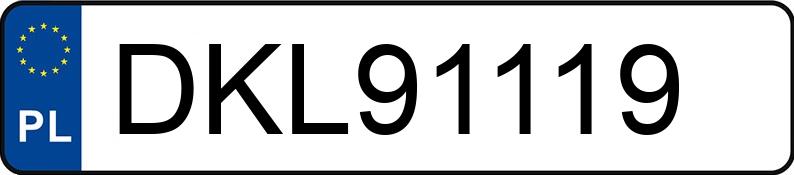 Numer rejestracyjny DKL 91119 posiada LAND ROVER RANGE ROVER SPORT - DKL91119