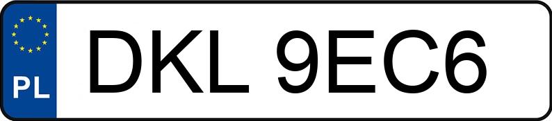 Numer rejestracyjny DKL 9EC6 posiada AUDI A4 - DKL9EC6 Numer rejestracyjny DKL 9EC6 posiada AUDI A4 - DKL9EC6