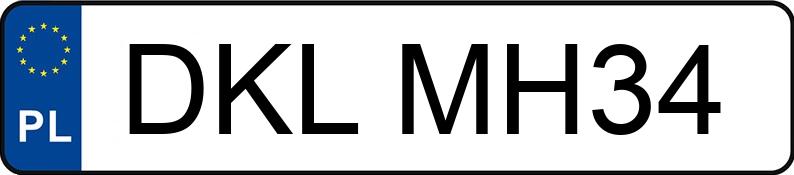 Numer rejestracyjny DKL MH34 posiada SKODA Octavia 1.6 MR`01 E4 Classic - DKLMH34 Numer rejestracyjny DKL MH34 posiada SKODA Octavia 1.6 MR`01 E4 Classic - DKLMH34