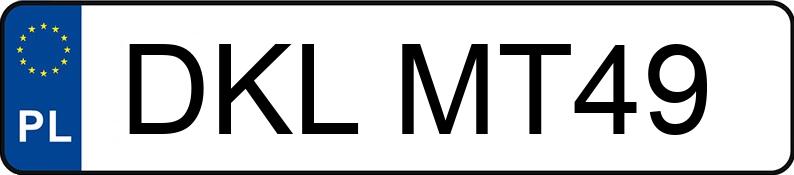 Numer rejestracyjny DKL MT49 posiada SEAT Leon 1.9 SDI E3 1M Stella - DKLMT49