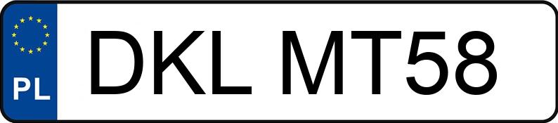 Numer rejestracyjny DKL MT58 posiada SKODA Octavia 1.9 TDI MR`97 GLX - DKLMT58