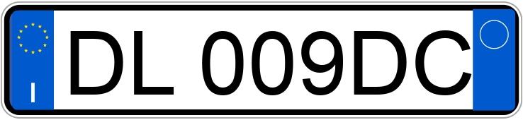 Numer rejestracyjny DL009DC posiada TOYOTA Prius 2a serie