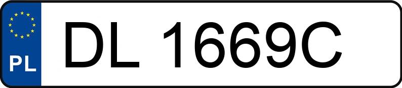 Numer rejestracyjny DL 1669C posiada BMW 325 - DL1669C Numer rejestracyjny DL 1669C posiada BMW 325 - DL1669C