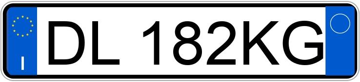 Numer rejestracyjny DL182KG posiada KIA Rio 2a serie