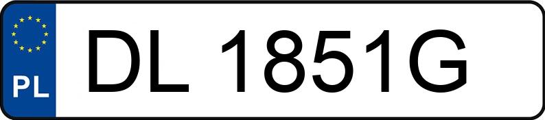 Numer rejestracyjny DL 1851G posiada AUDI A6 Avant Quattro 4.2 Kat. MR`97 4B Tiptronic - DL1851G