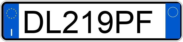 Numer rejestracyjny DL219PF posiada FIAT Grande Punto