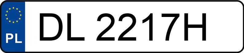 Numer rejestracyjny DL 2217H posiada MERCEDES-BENZ VITO 639/4 - DL2217H