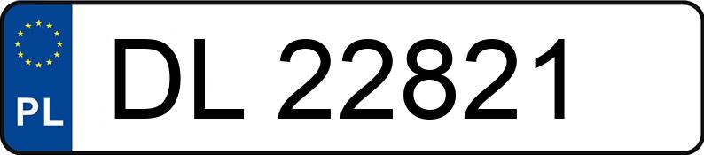 Numer rejestracyjny DL 22821 posiada OPEL CORSA - DL22821