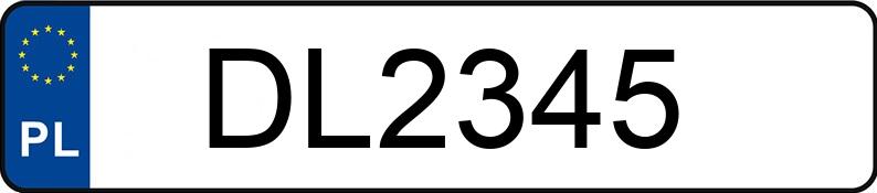 Numer rejestracyjny DL 2345 posiada HONDA Motorowery do 50 ccm MT 50 - DL2345