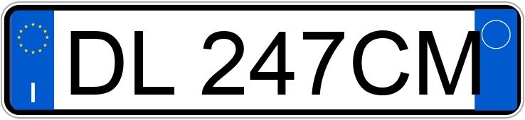 Numer rejestracyjny DL247CM posiada OPEL GT