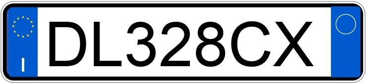 Numer rejestracyjny DL328CX posiada ALFA ROMEO 159