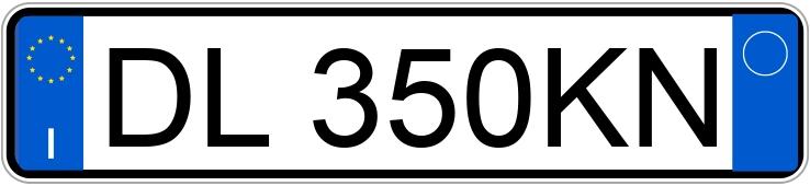 Numer rejestracyjny DL350KN posiada VOLKSWAGEN Golf 5a serie