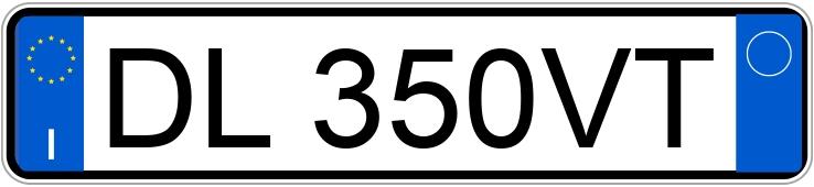 Numer rejestracyjny DL350VT posiada SUZUKI SX4