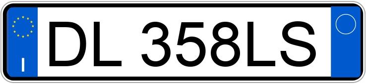 Numer rejestracyjny DL358LS posiada ALFA ROMEO 147 2a serie Numer rejestracyjny DL358LS posiada ALFA ROMEO 147 2a serie