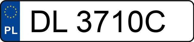 Numer rejestracyjny DL 3710C posiada TOYOTA YARIS - DL3710C