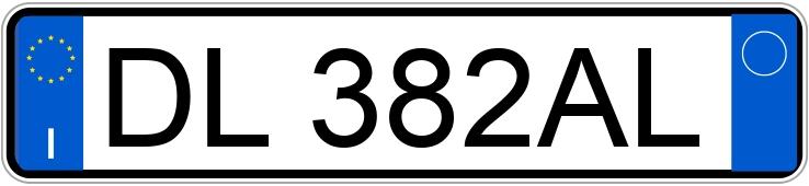 Numer rejestracyjny DL382AL posiada OPEL Zafira 2a serie Numer rejestracyjny DL382AL posiada OPEL Zafira 2a serie