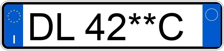 Numer rejestracyjny DL42**C posiada OPEL Corsa 4a serie