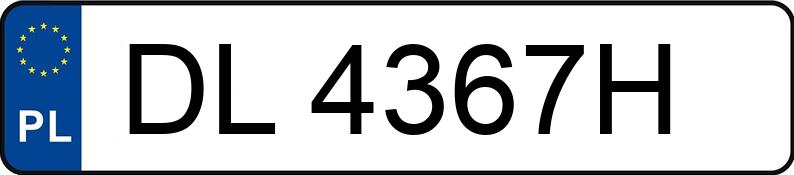 Numer rejestracyjny DL 4367H posiada VOLKSWAGEN Golf VI Variant 1.4 MR`08 E5 - DL4367H